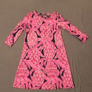 Lilly Pulitzer pink summer dress